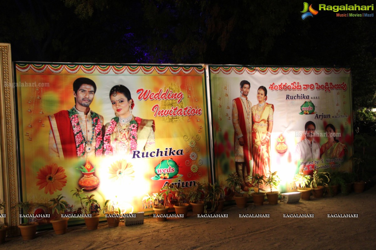 Grand Wedding Ceremony of Arjun Kumar Goud-Ruchika