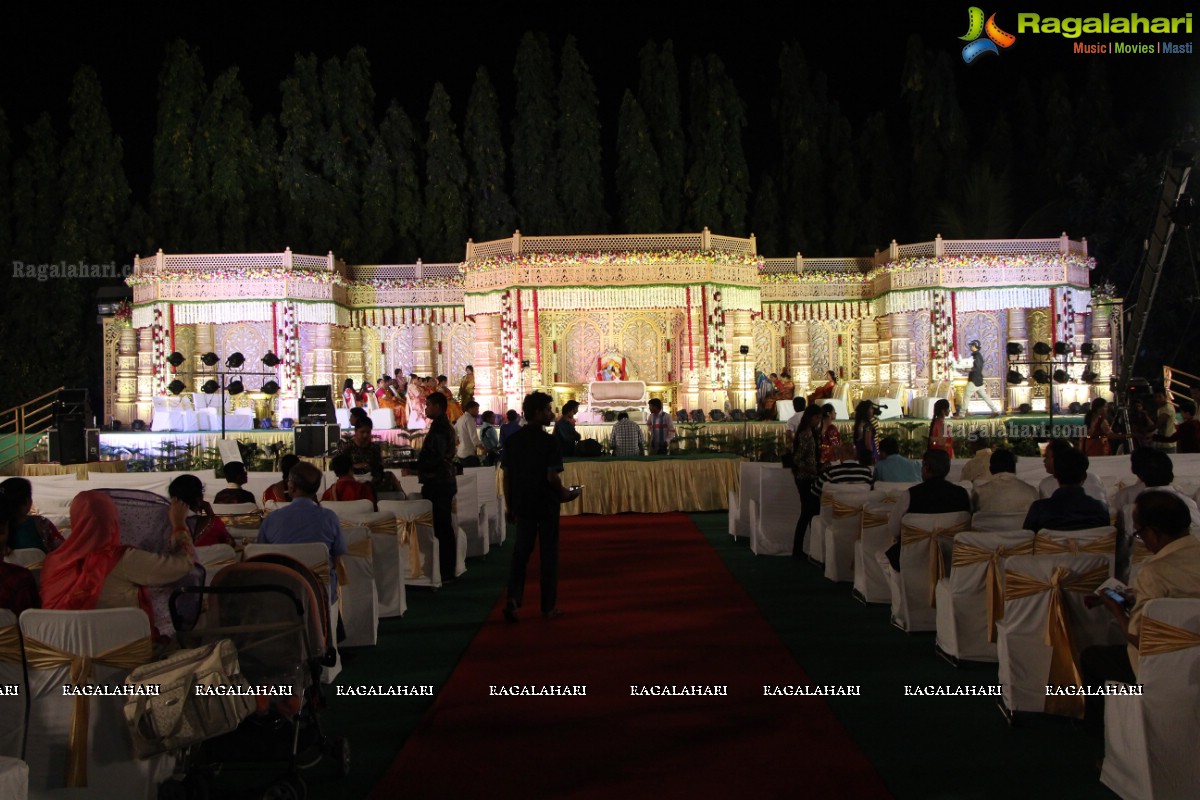 Grand Wedding Ceremony of Arjun Kumar Goud-Ruchika