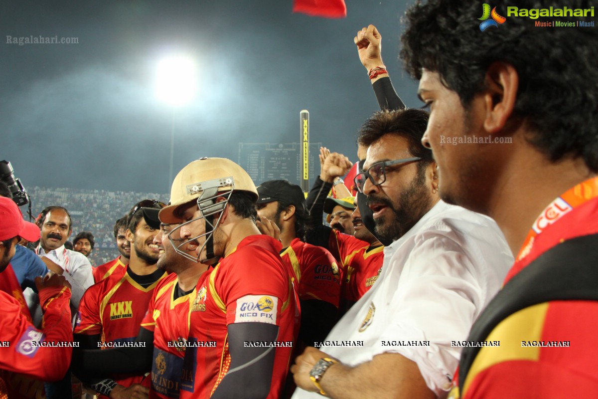 CCL 5 Final: Chennai Rhinos vs Telugu Warriors