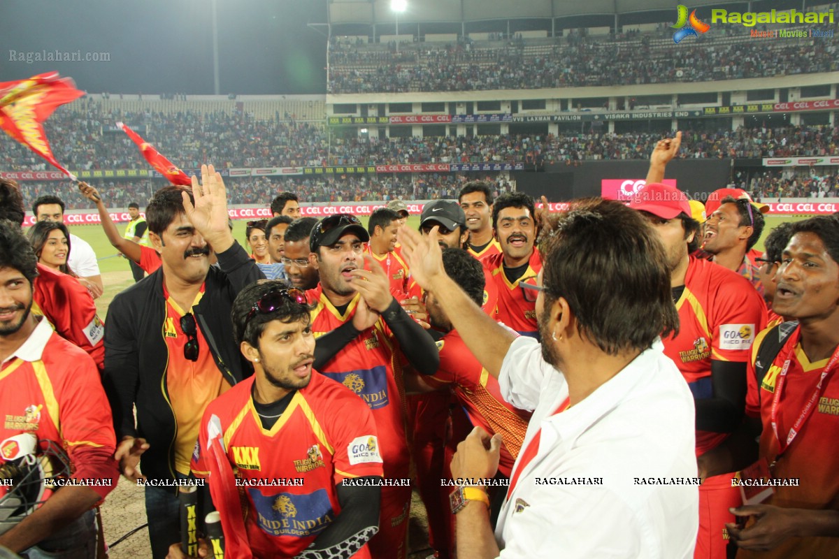 CCL 5 Final: Chennai Rhinos vs Telugu Warriors