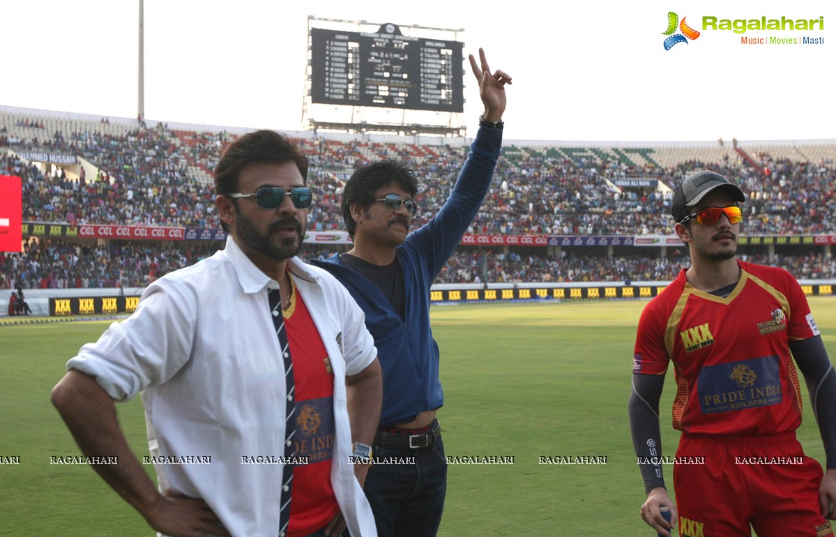 CCL 5 Final - Chennai Rhinos vs Telugu Warriors 1st Innings