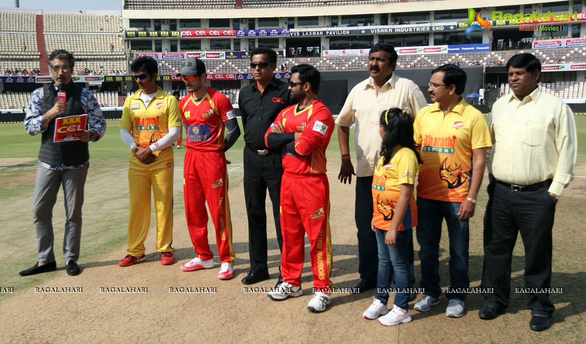 CCL 5 Final - Chennai Rhinos vs Telugu Warriors 1st Innings