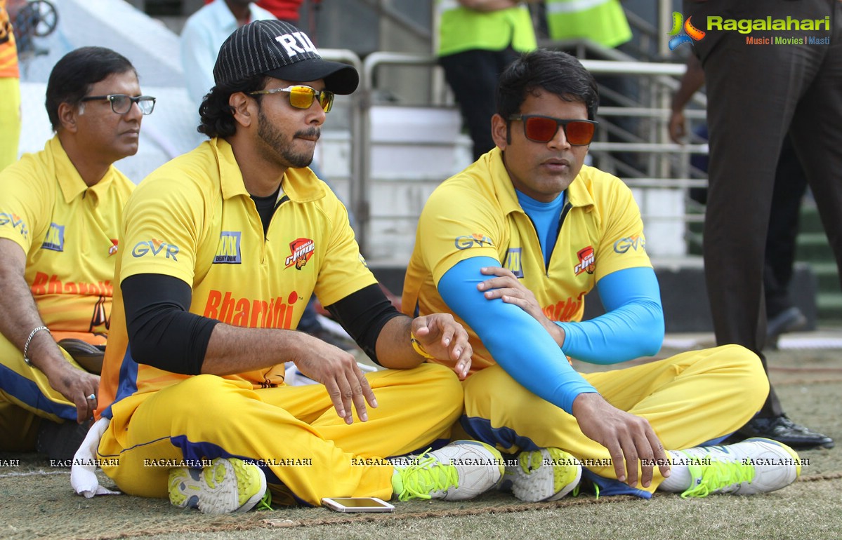 CCL 5 Final - Chennai Rhinos vs Telugu Warriors 1st Innings