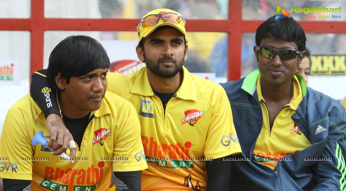 CCL 5 Final - Chennai Rhinos vs Telugu Warriors 1st Innings