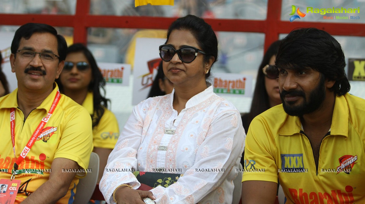 CCL 5 Final - Chennai Rhinos vs Telugu Warriors 1st Innings