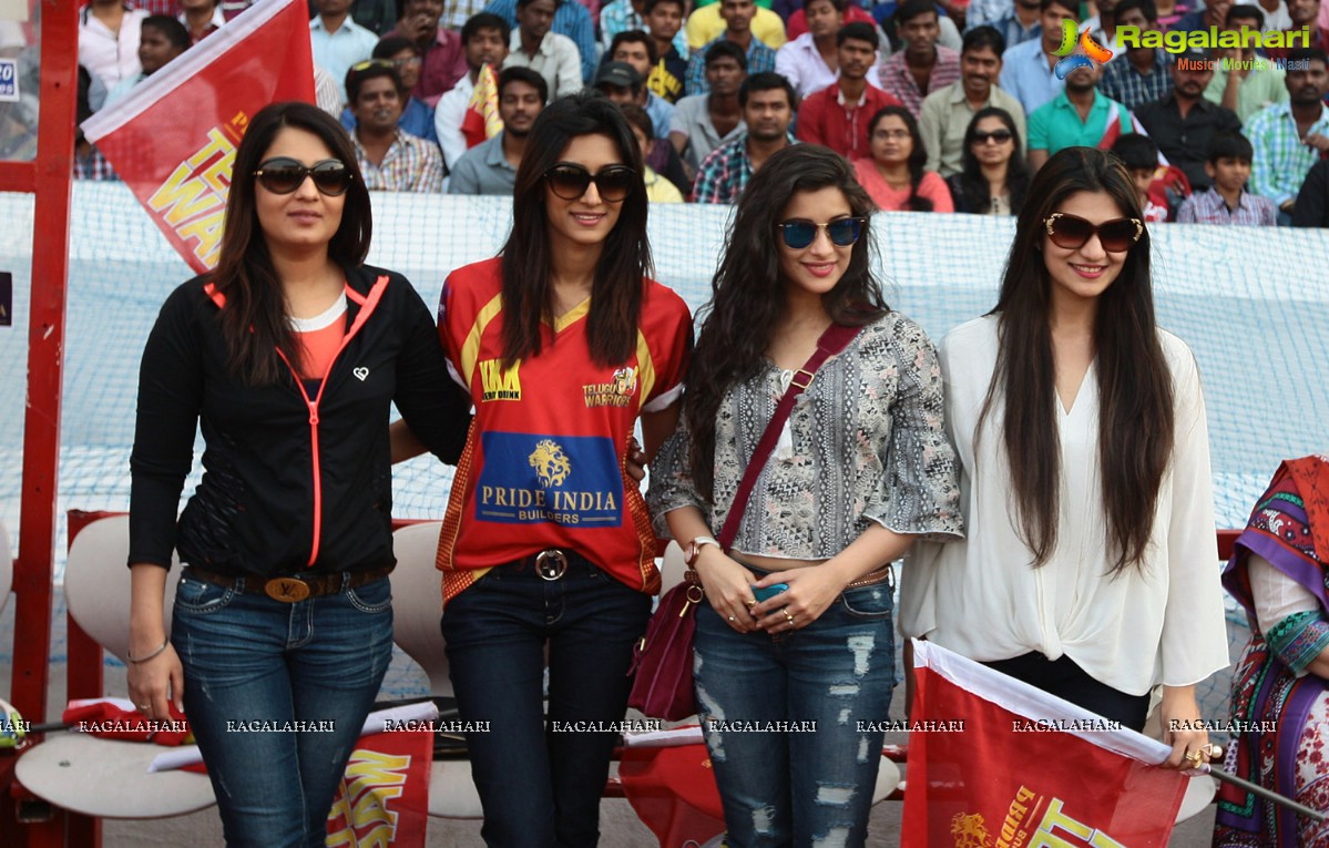 CCL 5 Final - Chennai Rhinos vs Telugu Warriors 1st Innings