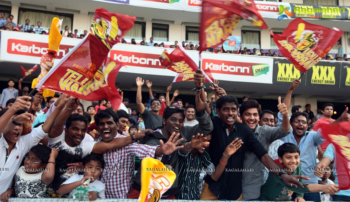 CCL 5 Final - Chennai Rhinos vs Telugu Warriors 1st Innings