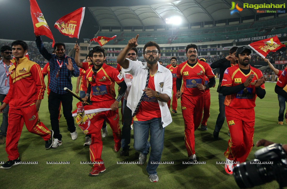 CCL 5 Final - Chennai Rhinos vs Telugu Warriors 2nd Innings