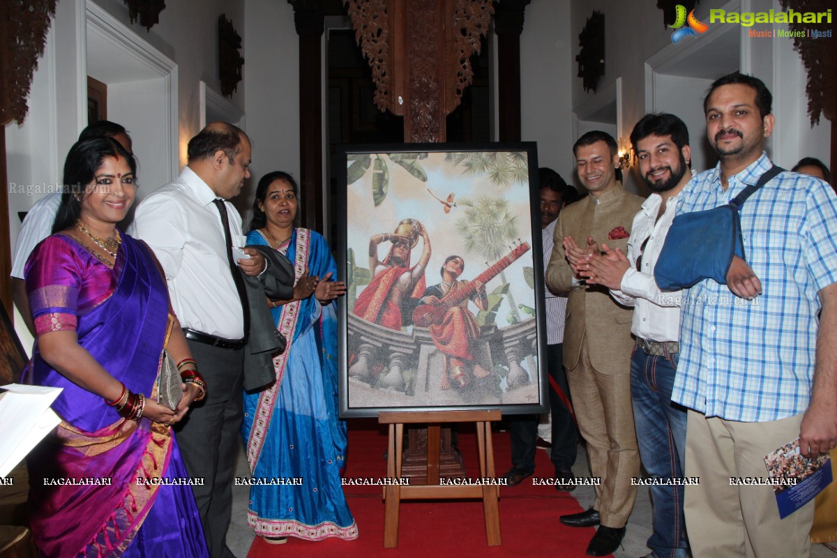 Art Show by Hari Srinivas at Taj Falaknuma Palace