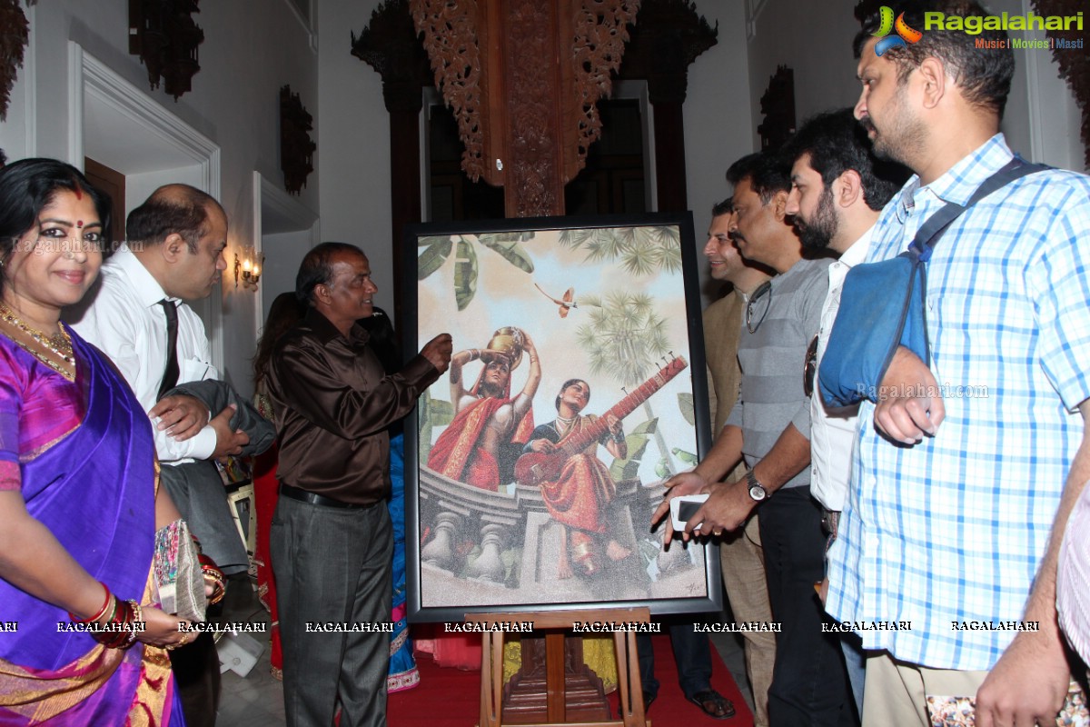 Art Show by Hari Srinivas at Taj Falaknuma Palace