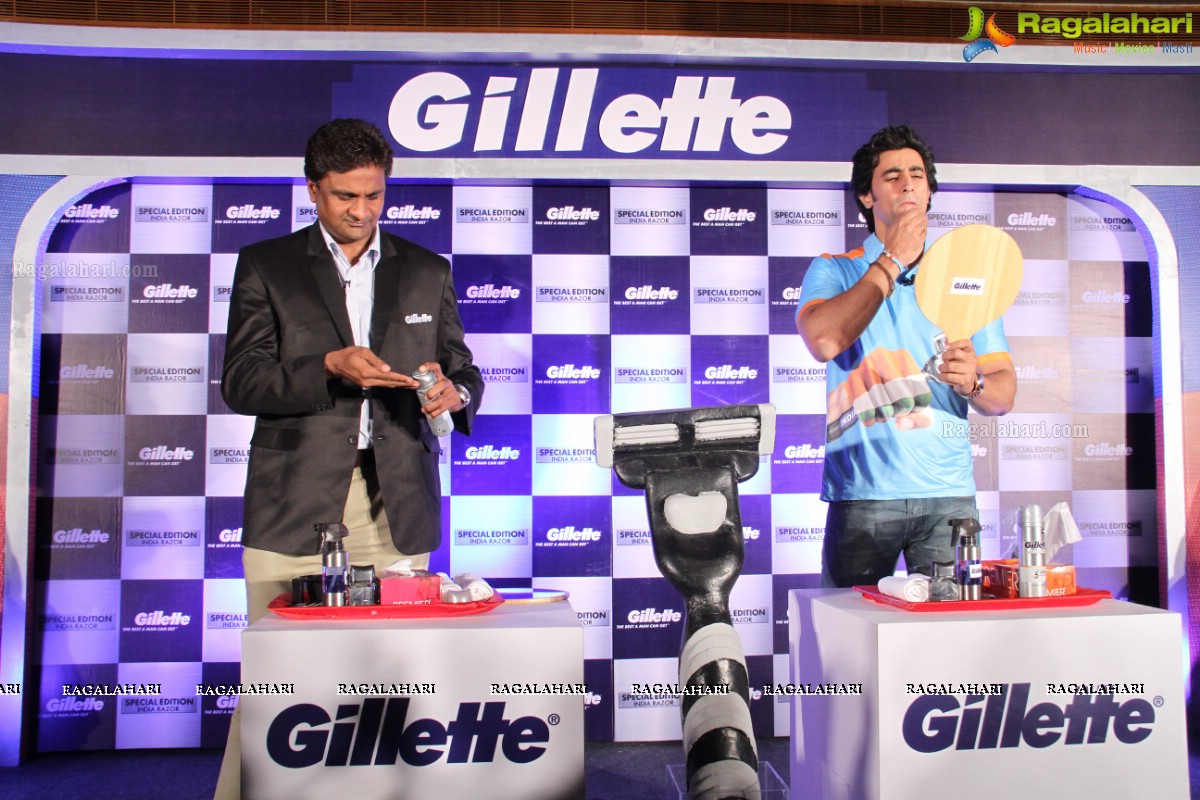 Gillette Special Edition India Razor Launch