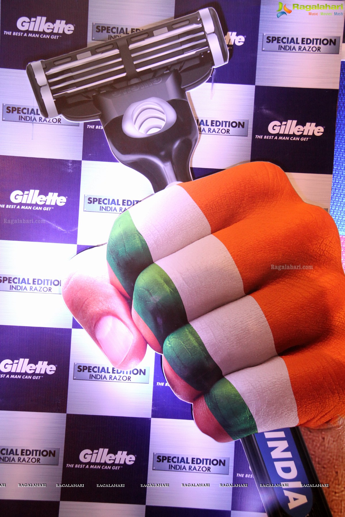 Gillette Special Edition India Razor Launch