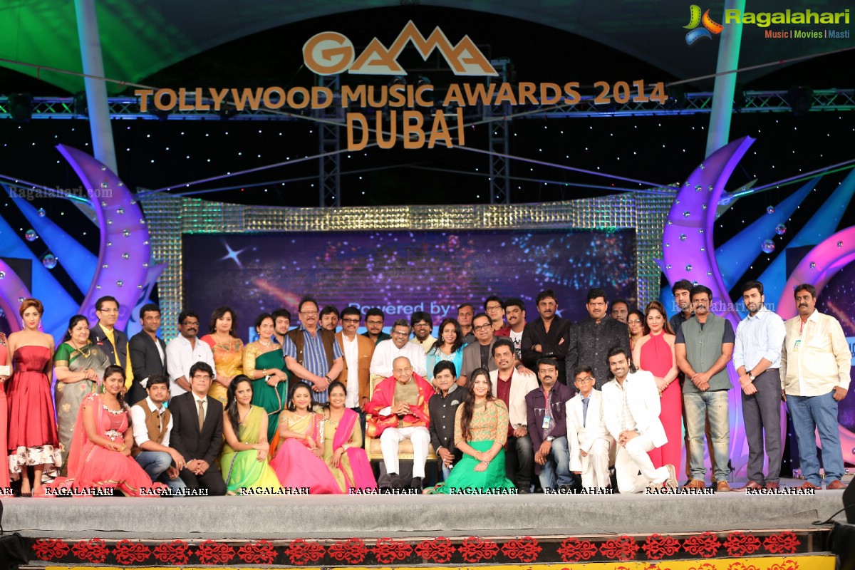 GAMA Tollywood Music Awards 2014, Dubai