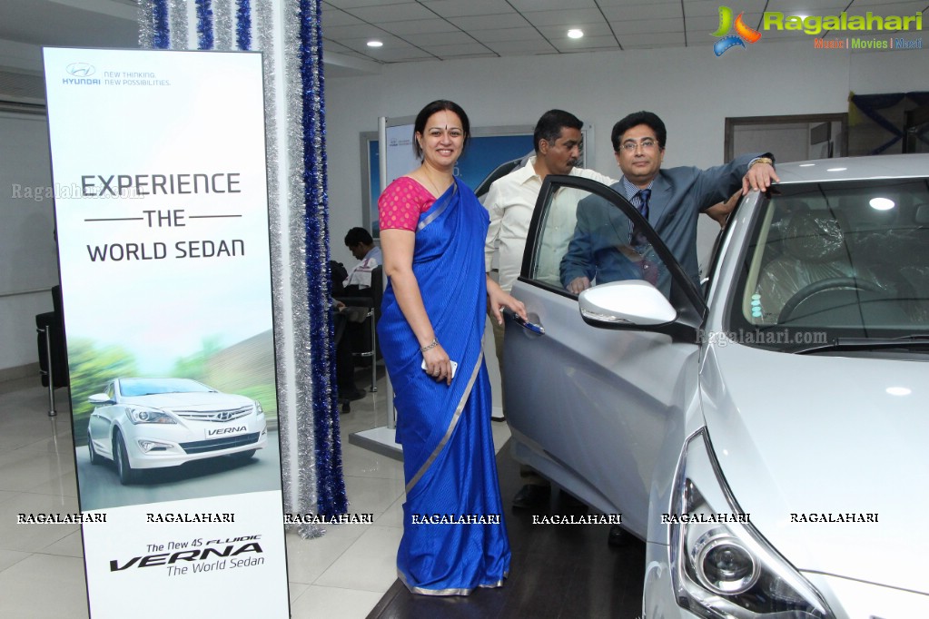 Hyundai New 4S Fluidic Verna Launch