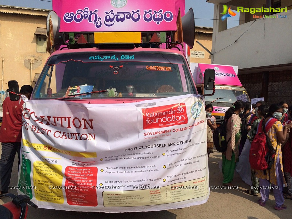 Kalamandir Foundation Swine Flu Campaign, Hyderabad