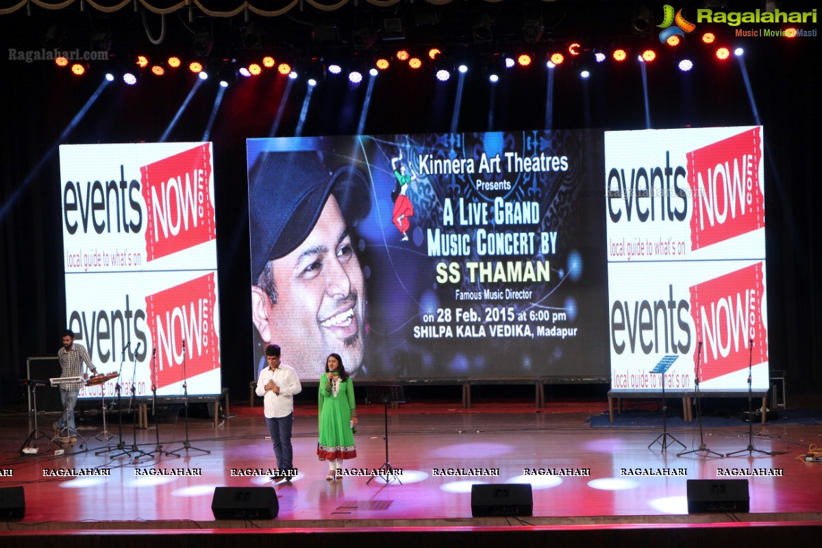 Thaman Music Concert by Kinnera Art Theatres, Hyderabad