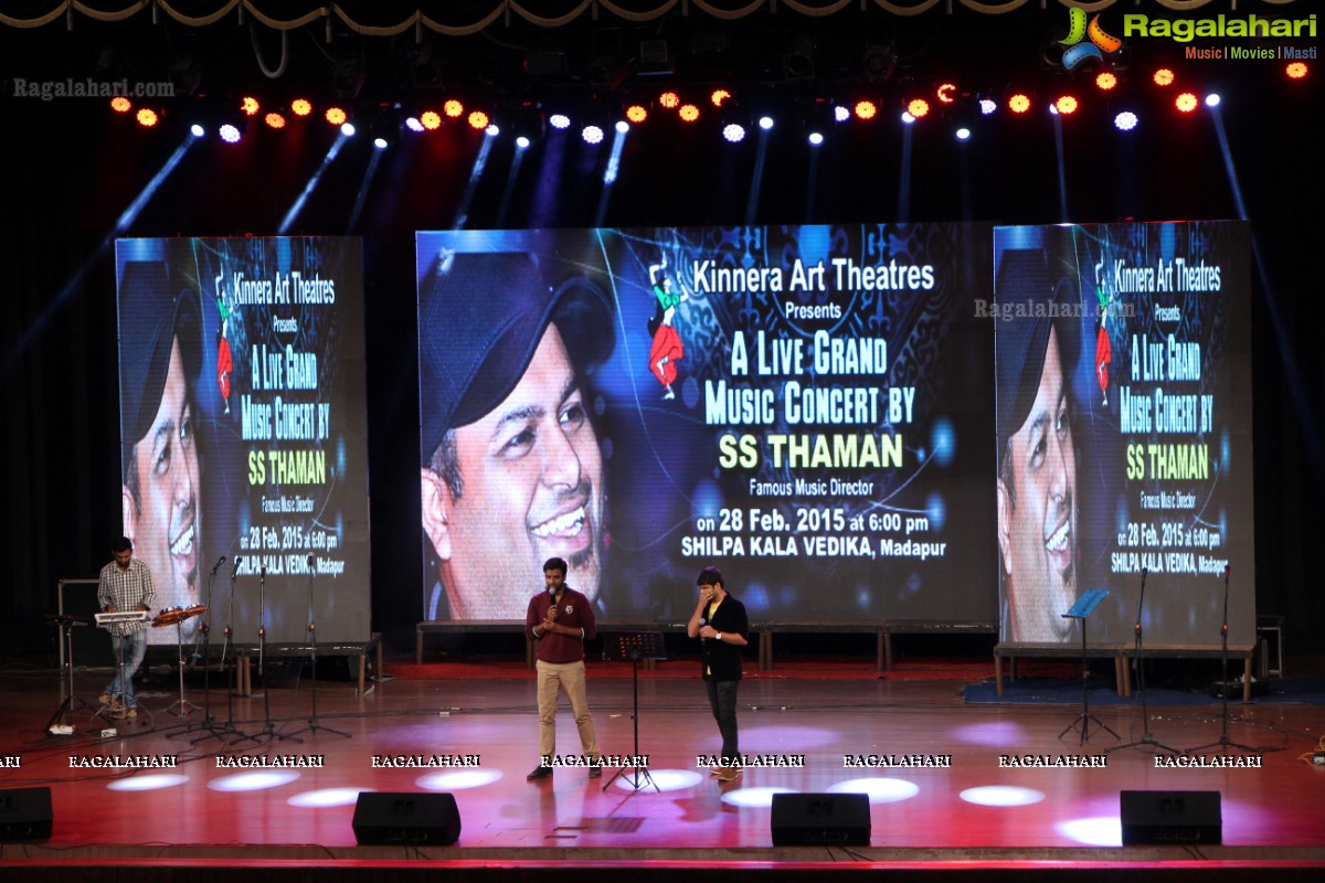 Thaman Music Concert by Kinnera Art Theatres, Hyderabad