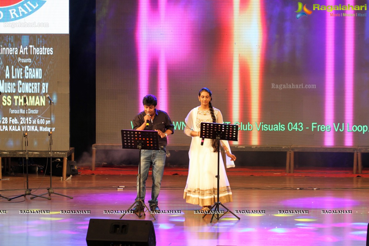 Thaman Music Concert by Kinnera Art Theatres, Hyderabad