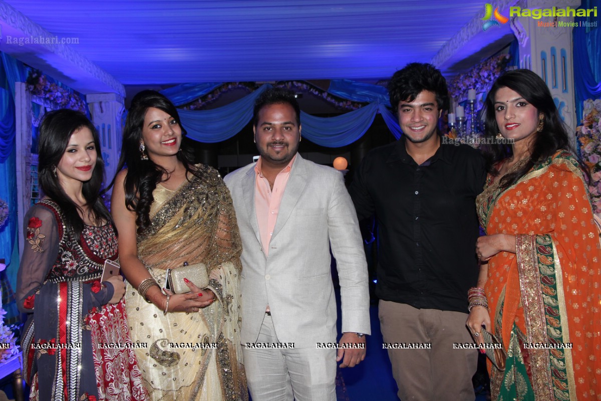 Grand Wedding Reception of Manish Surana-Nikita Jain