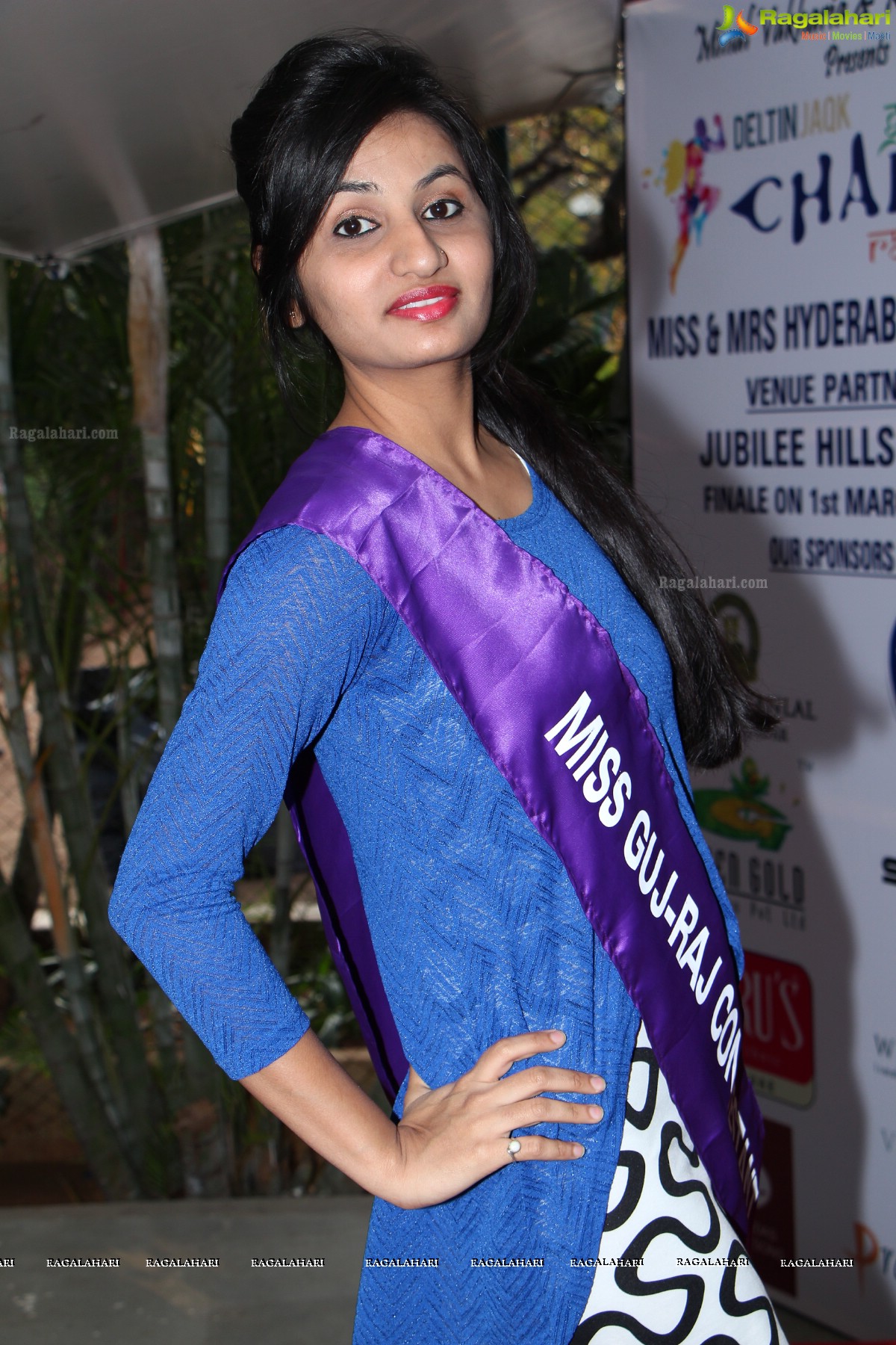 Miss & Mrs Hyderabad Gujarati 2015 Final Contestants Announcement