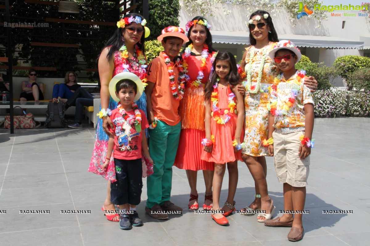 Mom n Kiddos Club Hawaiian Party at Hotel Marigold