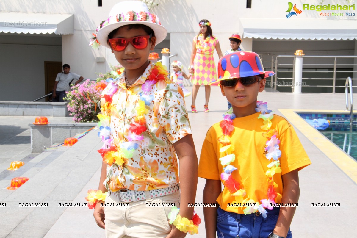 Mom n Kiddos Club Hawaiian Party at Hotel Marigold