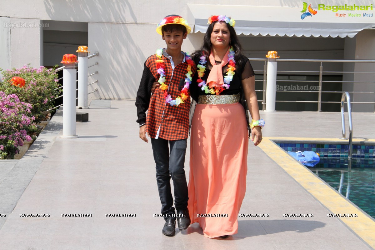 Mom n Kiddos Club Hawaiian Party at Hotel Marigold