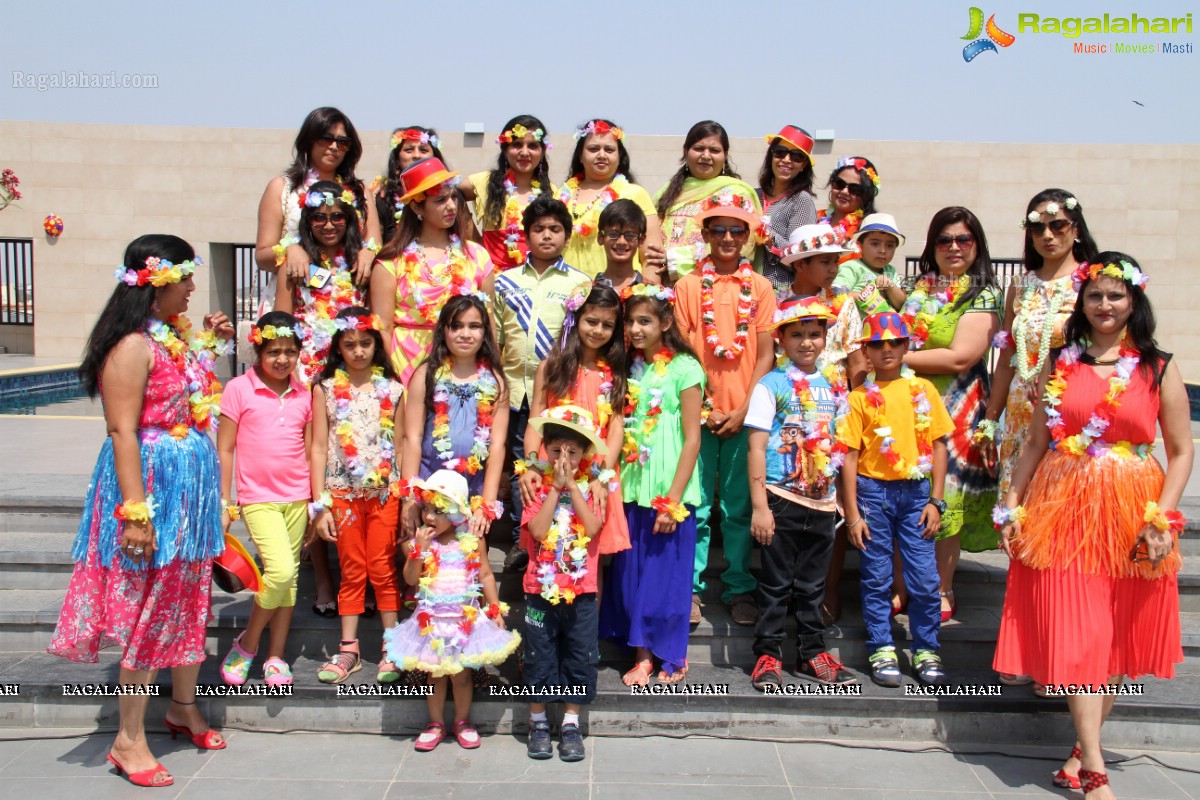 Mom n Kiddos Club Hawaiian Party at Hotel Marigold