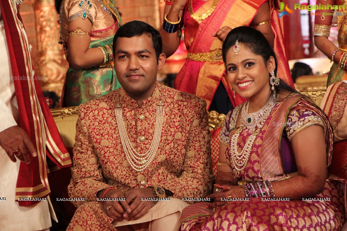 Wedding Reception of Moulika-Vishnu