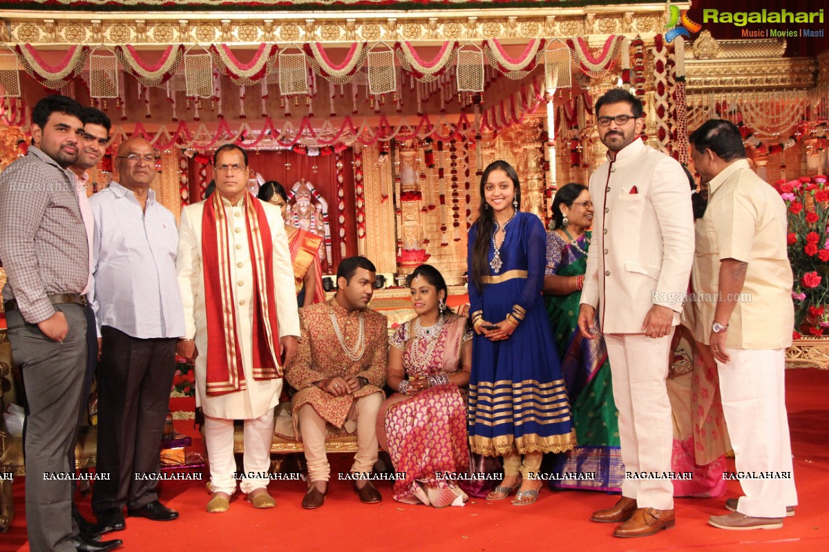 Wedding Reception of Moulika-Vishnu