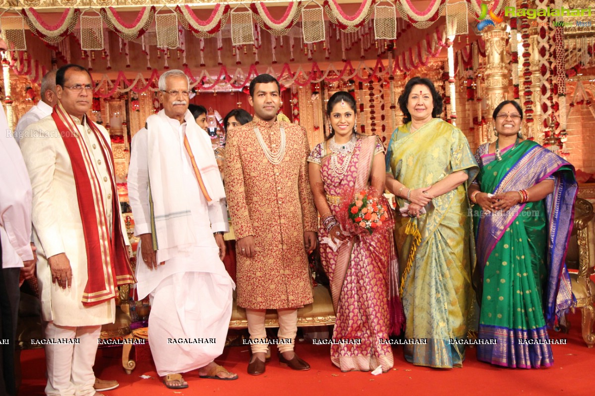 Wedding Reception of Moulika-Vishnu