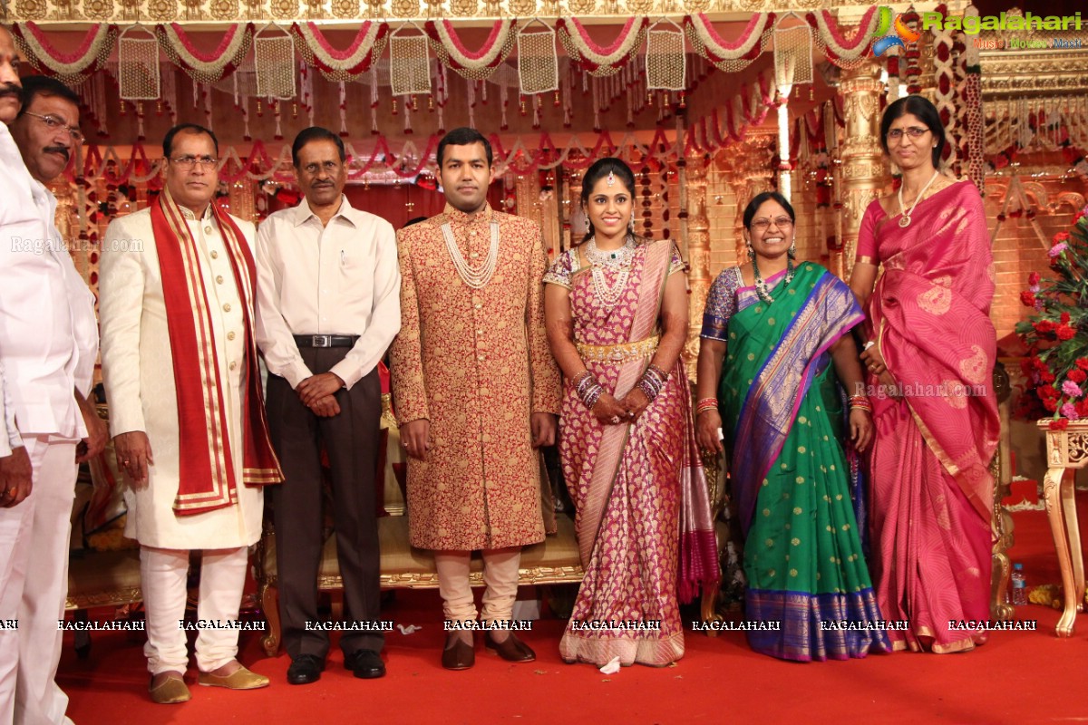 Wedding Reception of Moulika-Vishnu