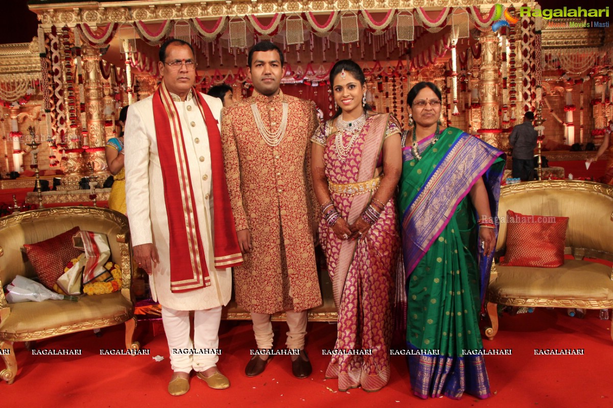 Wedding Reception of Moulika-Vishnu