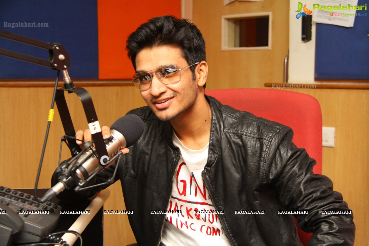 Nikhil at 91.1 FM Radio City, Hyderabad