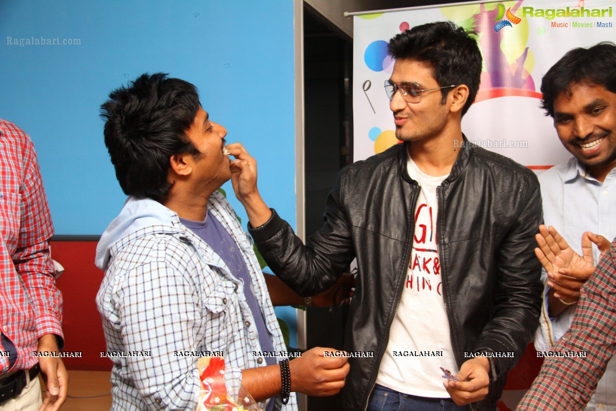 Nikhil at 91.1 FM Radio City, Hyderabad