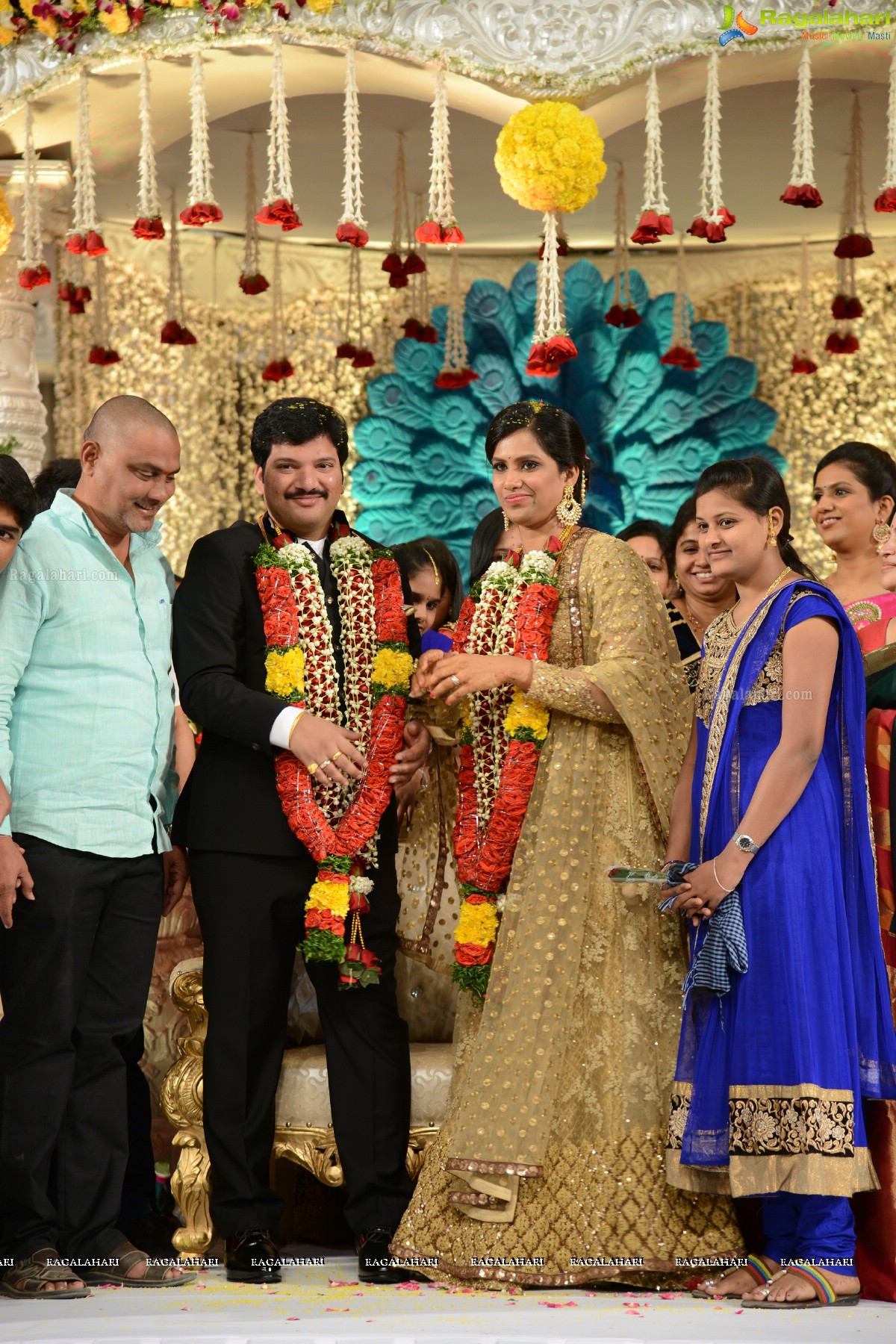 Rajendra Prasad's Son Balaji and Siva Shankari Wedding Reception