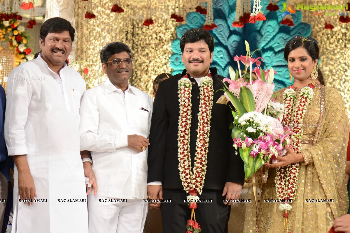 Rajendra Prasad's Son Balaji and Siva Shankari Wedding Reception