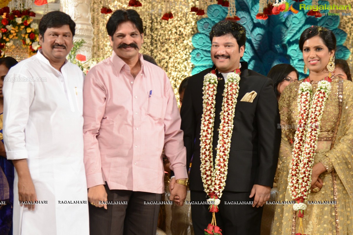 Rajendra Prasad's Son Balaji and Siva Shankari Wedding Reception