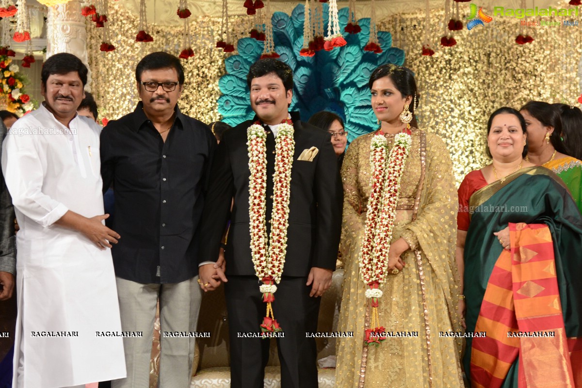 Rajendra Prasad's Son Balaji and Siva Shankari Wedding Reception