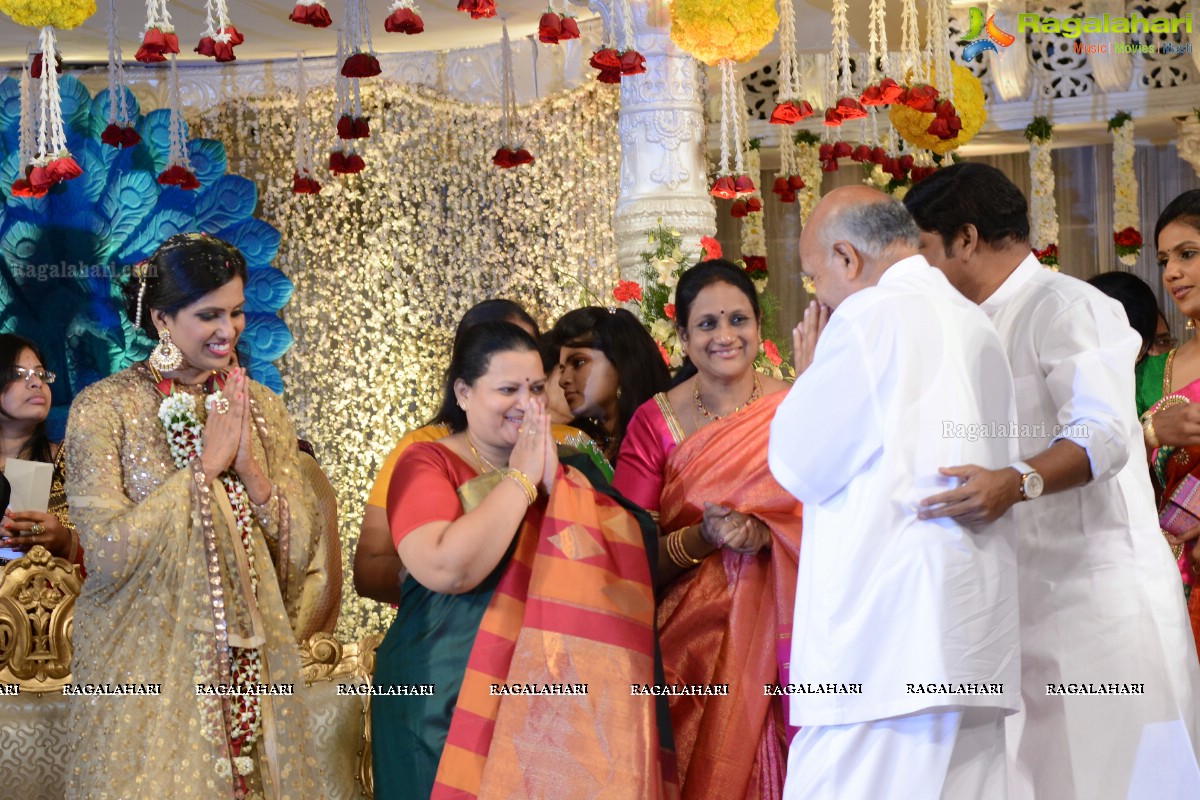 Rajendra Prasad's Son Balaji and Siva Shankari Wedding Reception