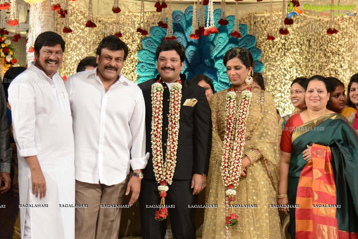 Rajendra Prasad's Son Balaji and Siva Shankari Wedding Reception