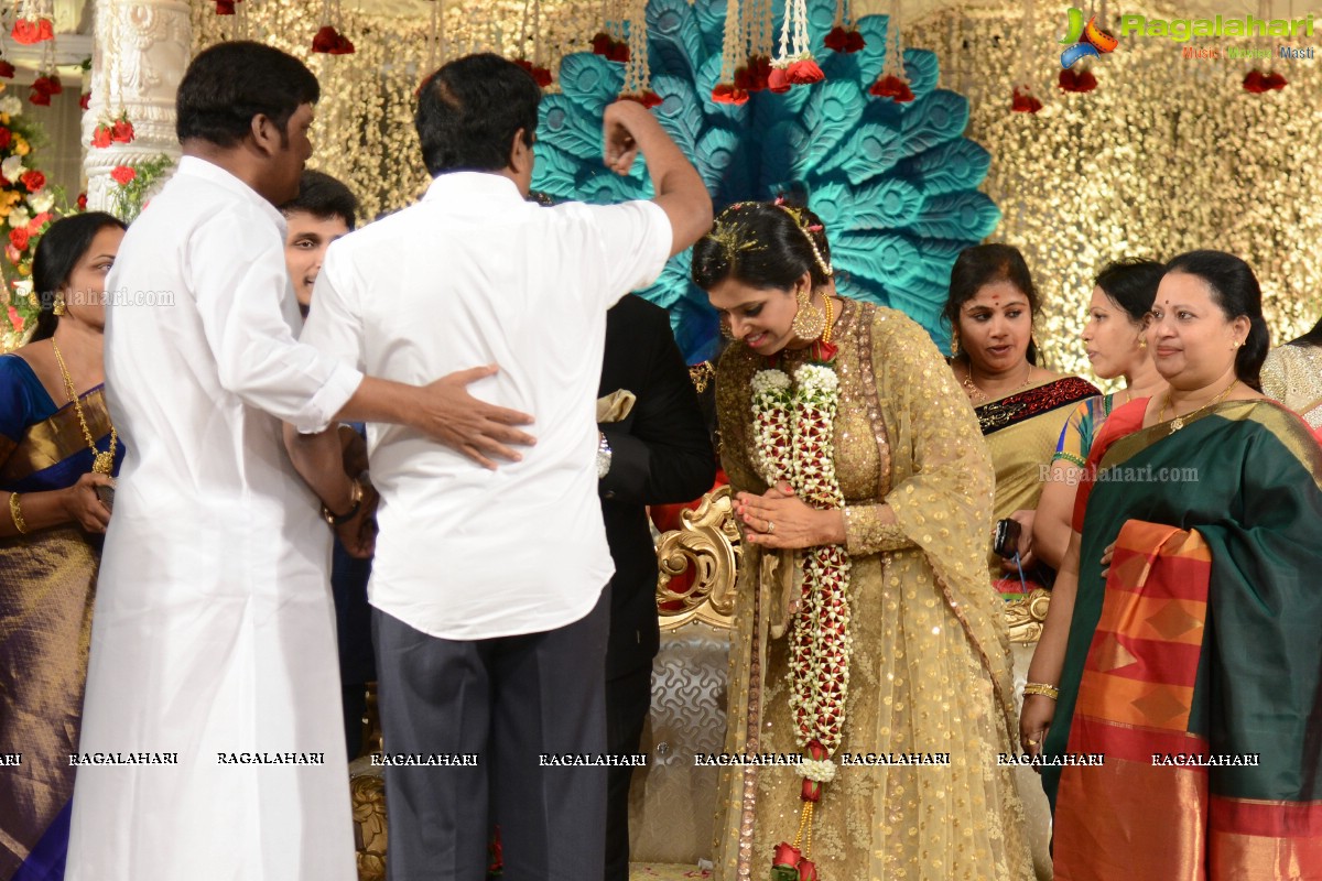 Rajendra Prasad's Son Balaji and Siva Shankari Wedding Reception
