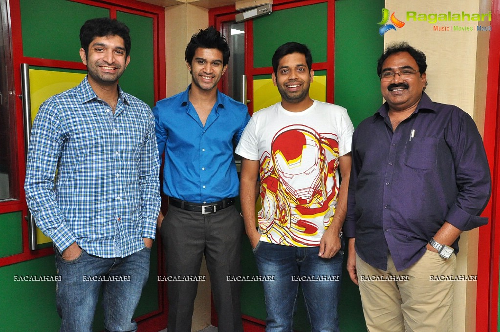 Ram Leela Team at Radio Mirchi