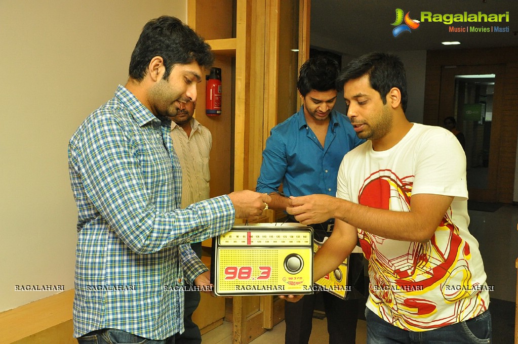 Ram Leela Team at Radio Mirchi