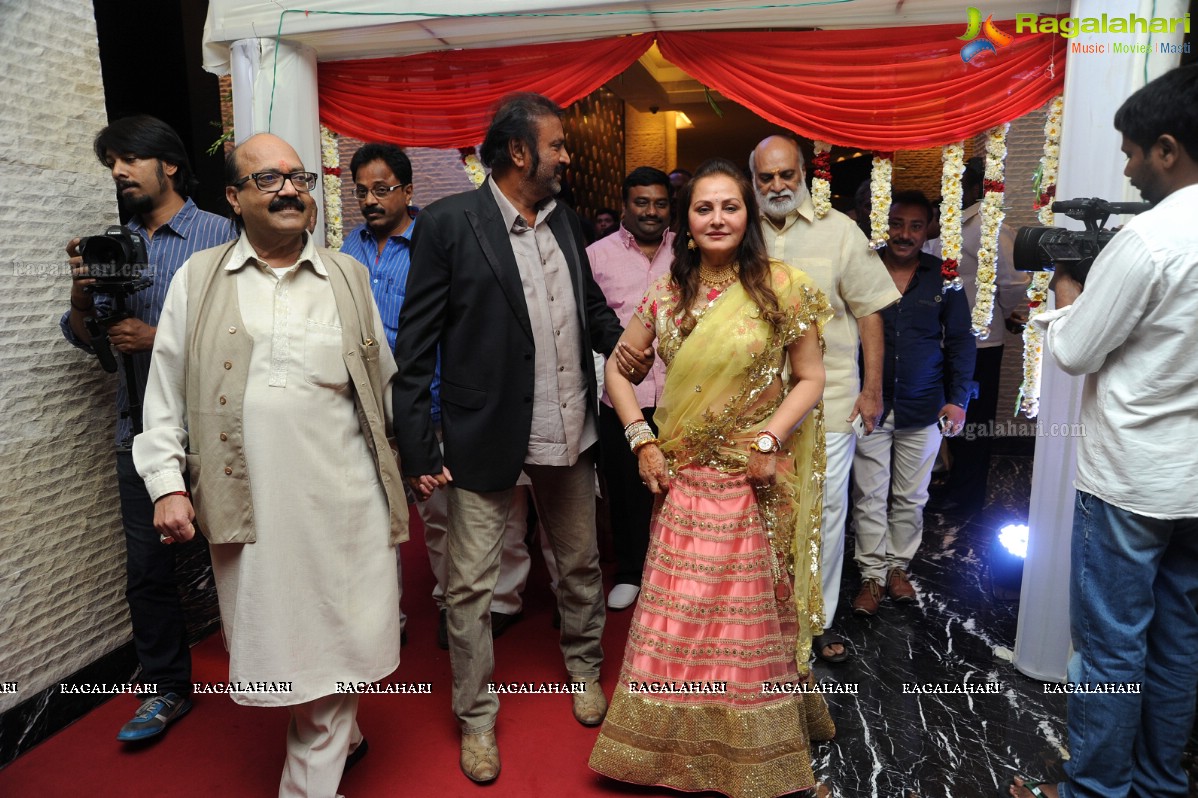 Grand Wedding Engagement Ceremony of Siddharth-Pravallika Reddy