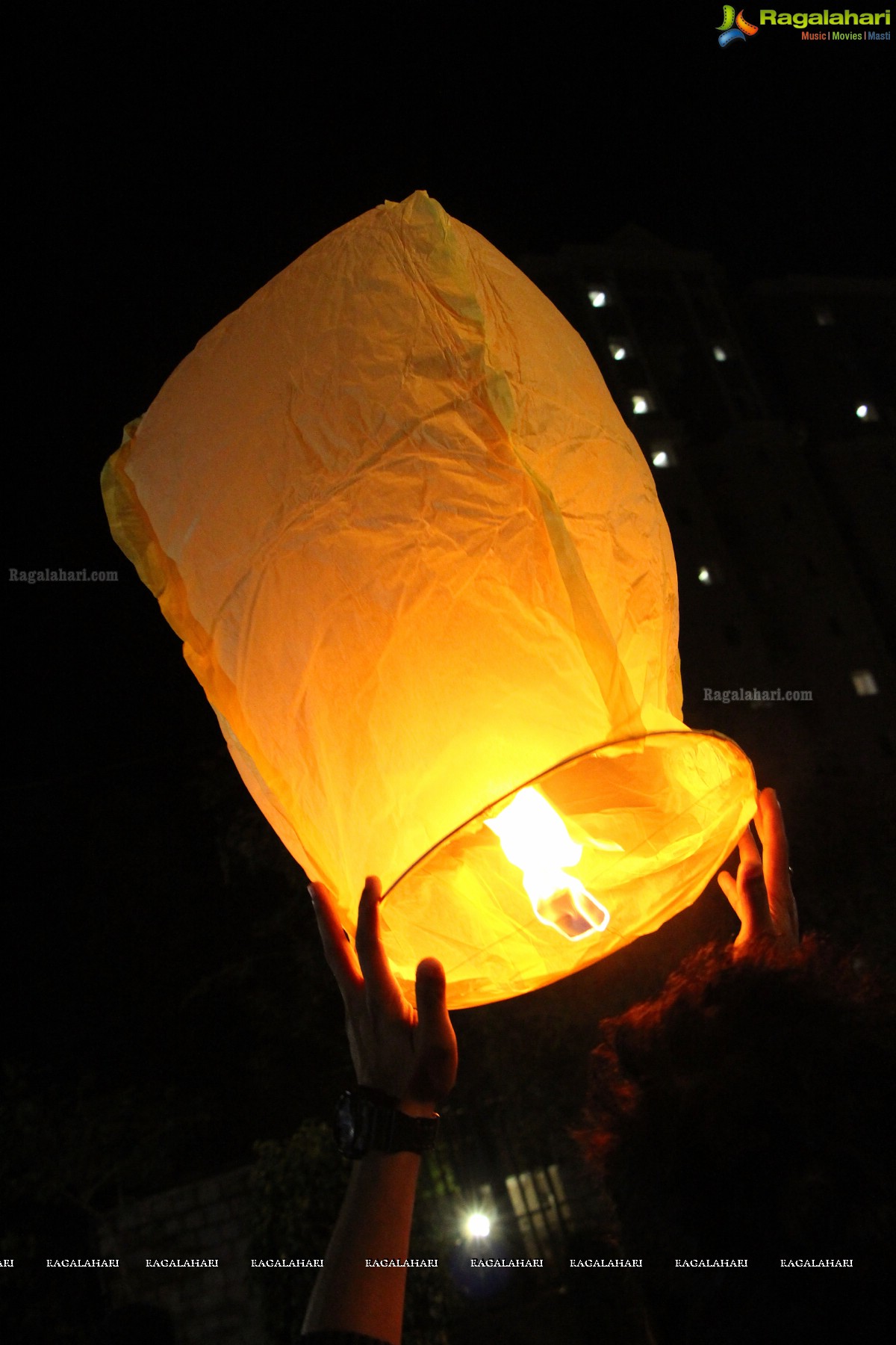 Geo Meridien Sky Lantern Fest 2015, Hyderabad