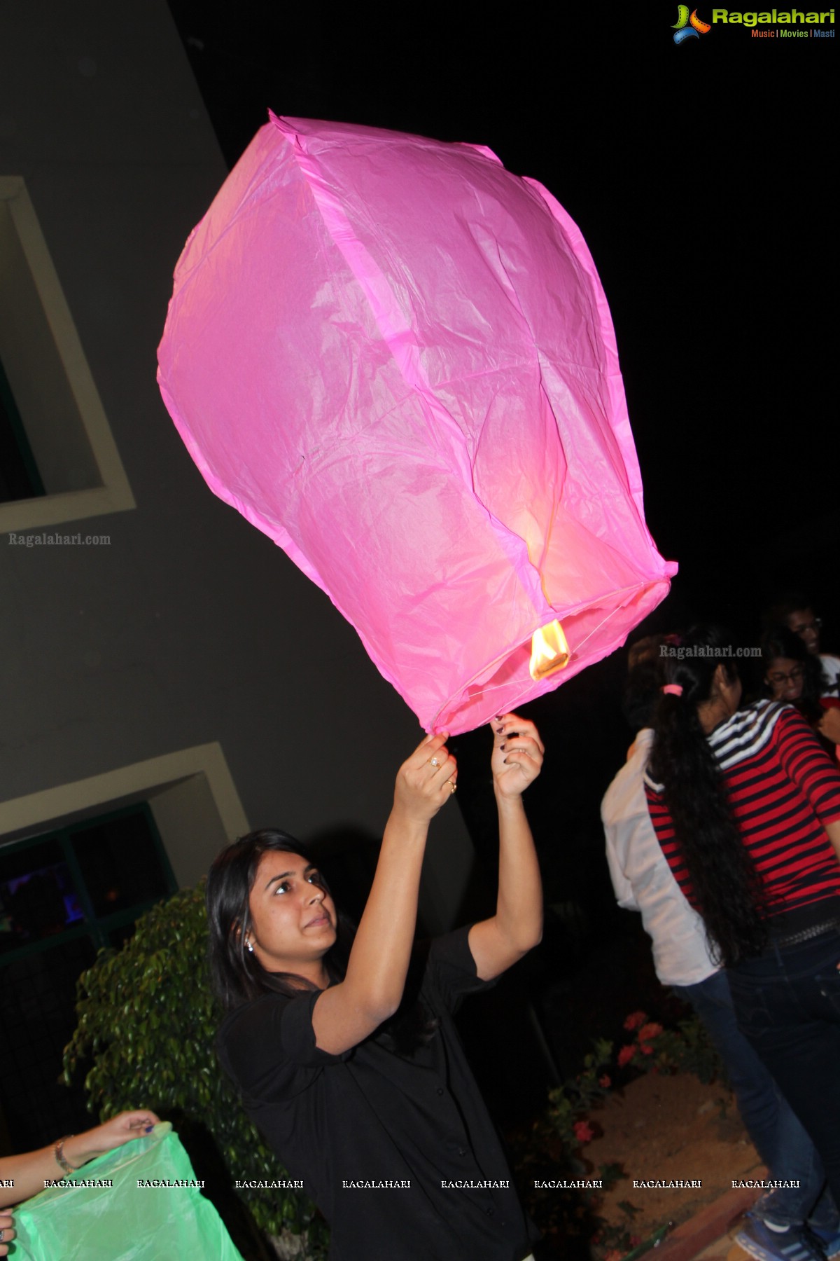 Geo Meridien Sky Lantern Fest 2015, Hyderabad