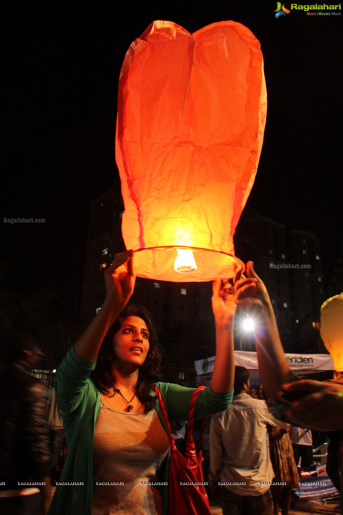 Geo Meridien Sky Lantern Fest 2015, Hyderabad