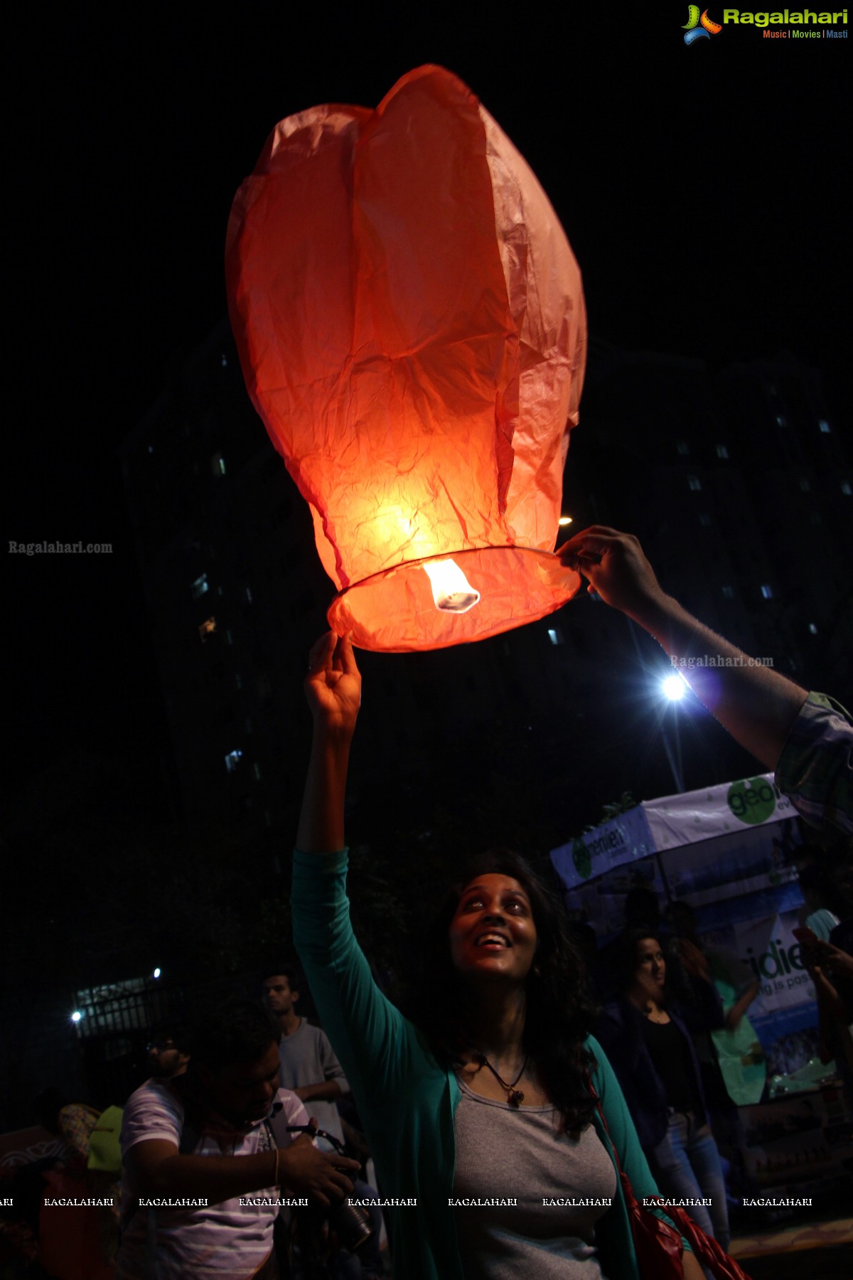 Geo Meridien Sky Lantern Fest 2015, Hyderabad