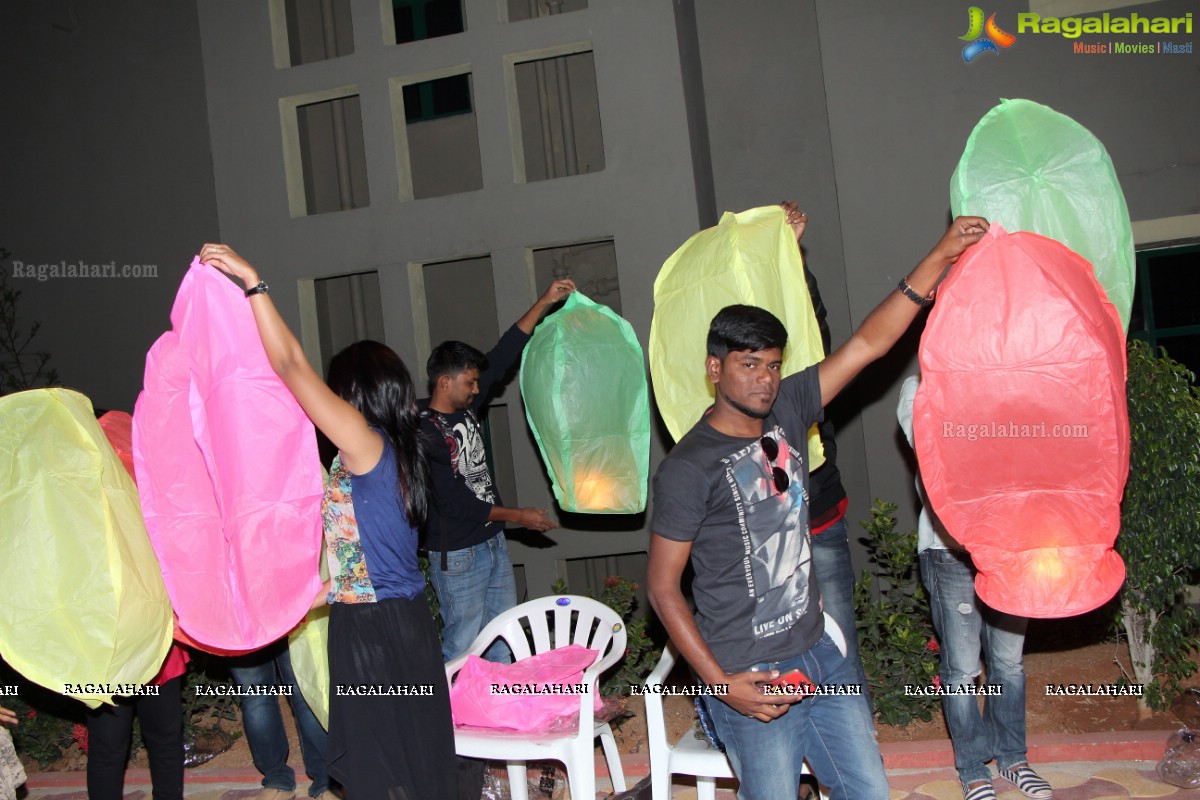 Geo Meridien Sky Lantern Fest 2015, Hyderabad